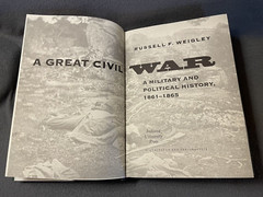 A Great Civil War Weigley 2000 1st Edition HardCover DustJacket Library Discard