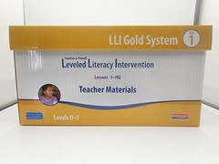 Fountas Pinnell LLI Gold System Leveled Literacy Teacher Materials Box 1 Grade 4