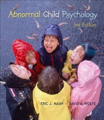 Abnormal Child Psychology Hardcover David A., Mash, Eric J. Wolfe