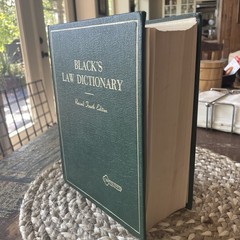 Black’s Law Dictionary Revised Fourth 4th Edition 1968 Henry Campbell Black C473
