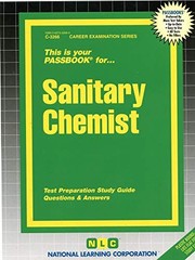 SANITARY CHEMIST(PASSBOOKS) (CAREER EXAMINATION SERIES) By National Learning NEW