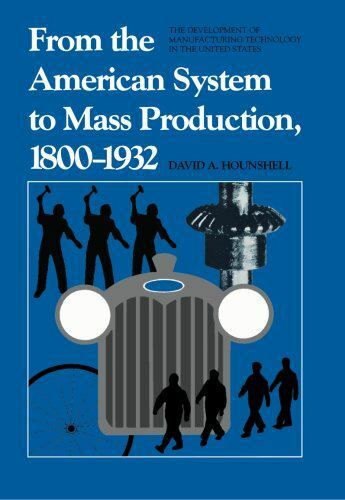 From the American System to Mass Production, 1800-1932: The Development of Manu