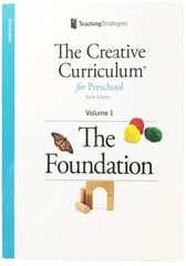 CREATIVE CURRICULUM F/PRESCHOOL,VOL.1