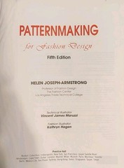Patternmaking for Fashion Design 5th Ed – Helen Joseph Armstrong Unused DVD