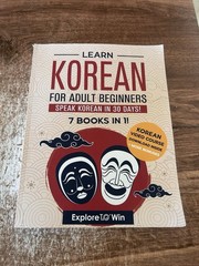 Learn Korean: For Adult Beginners. 7 books in 1. Explore to Win. Paperback
