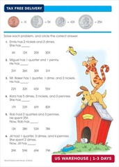 School Zone – Math Basics 2 Workbook – 64 Pages, Ages 7 to 8, 2nd Grade….