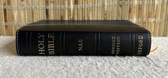 The New American Bible Revised Edition Pacific Duvelle Black/Blue 2010