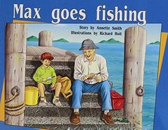 Max Goes Fishing: Individual Student Edition – Paperback, by RIGBY – Very Good