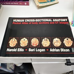 Human Cross-Sectional Anatomy Pocket Atlas CT Ellis English