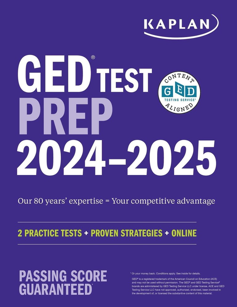 GED Test Prep 2024-2025: Includes a Diagnostic Pretest, 2 Full Length Practi…