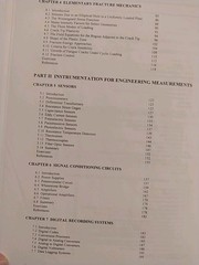 Experimental Stress Analysis by James W. Dally and William F. Riley (2005,…