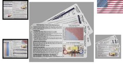 Weather-Resistant HVAC Reference Cards – Fast Troubleshooting & Charging Guide