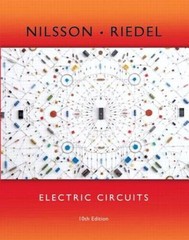 Electric Circuits (10th Edition) – Hardcover By Nilsson, James W. – ACCEPTABLE