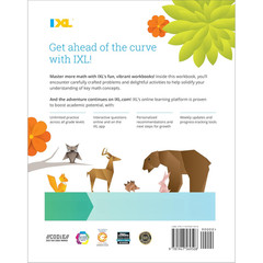 The IXL Ultimate 3Rd Grade Math Workbook, Activity Book for Kids Ages 8-9 Coveri
