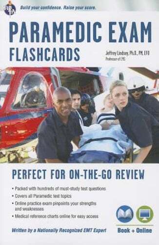 Paramedic Flashcard Book + Online by PH.D. Lindsey, Jeffrey: Used