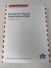 2026 67th Edition IATA DANGEROUS GOODS REGULATIONS (Perfect Bound) (English) DGR