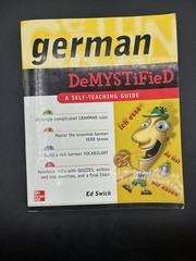 German Demystified Self-Teaching Guide Ed Swick Paperback 2007