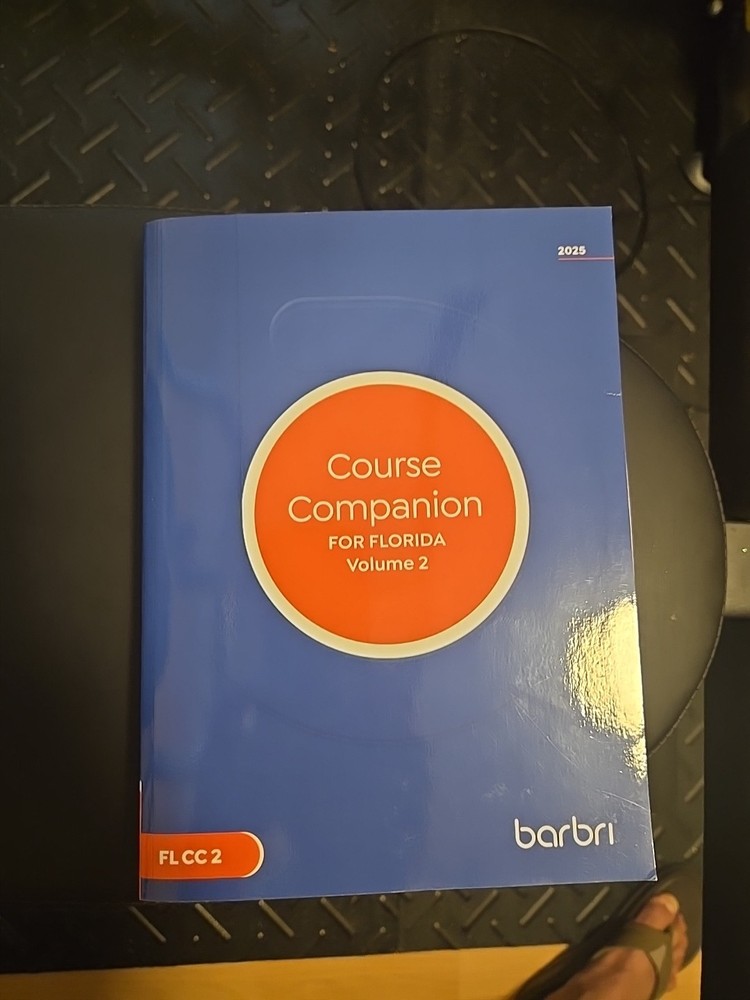 Barbri Course Companion For Florida Volume 2