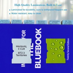 Index Tabs for the Bluebook 22Nd Edition, Complete Book Tabs Set with Blanks, Bo