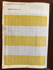1993 Rand McNally Motor Carriers Road Atlas JB Hunt Book Missing 1 Page 95-96