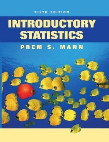 Introductory Statistics – 9780471755302, Prem S Mann, hardcover