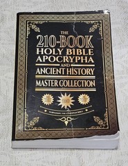 210-Book Holy Bible, Apocrypha, and Ancient History Master Collection