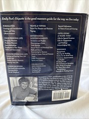 Emily Post’s Etiquette 15th Edition Hardcover – Pre-owned – Thumbed Index
