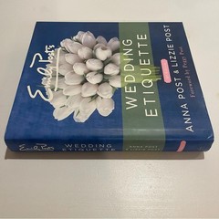Emily Post’s Wedding Etiquette Book, 6th current edition hardcover