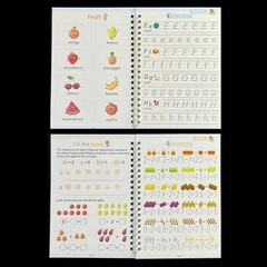 Magic Practice Copybook with Reusable Pen Kids English Handwriting Workbook