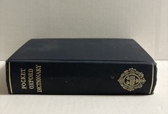 The Pocket Oxford Dictionary Of Current English Fourth Edition Hardcover