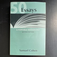 Bedford/St. Martin’s 50 Essays: A Portable Anthology 2nd Ed Samuel Cohen 2007