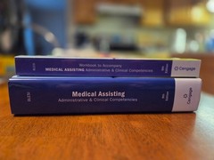 Michelle Blesi Cengage Medical Assisting 9th Ed Textbook + Workbook Bundle Used