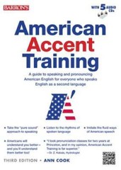 American Accent Training with 5 Audio CDs by Ann Cook: Used