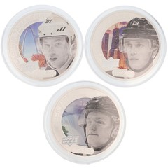 2017 $5 Grandeur Upper Deck Hockey Silver Coin Cook Islands 1 oz .9999 Silver