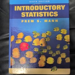 Introductory Statistics by Prem S. Mann (2006, Hardcover)