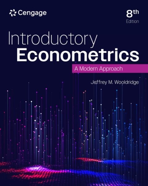 Introductory Econometrics: a Modern Approach, Paperback by Wooldridge, Jeffre…