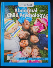 Abnormal Child Psychology – Hardcover, by Mash Eric J; Wolfe David A – New Blue