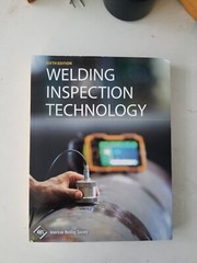 AWS WIT-T:2020 WELDING INSPECTION TECHNOLOGY 6th Edition.