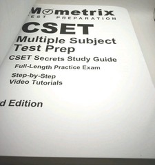 CSET Multiple Subject Test Prep: CSET Secrets Study Guide, Full-Length Pr