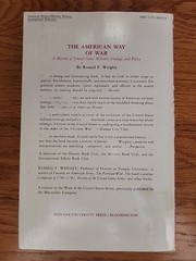 The American Way of War : A History of U.S. Military Strategy and Policy PB