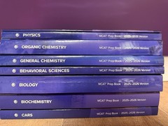 UWorld MCAT Prep Book Set 2025-2026 8-Book Set