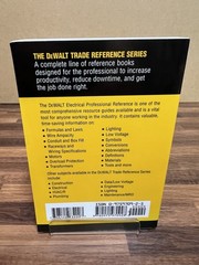 DEWALT Professional Trade Reference Manual Lot 6 Electrical HVAC Wiring NEW