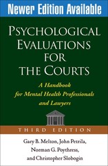 Psychological Evaluations for the Courts, Third Edition: A Handbook for Ment…