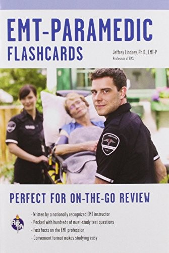 EMT-PARAMEDIC FLASHCARD BOOK (EMT TEST PREPARATION) By Lindsey Jeffrey Ph.d.