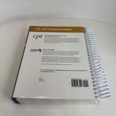 CPT 2025 – Spiral-bound, by American Medical Association – Very Good