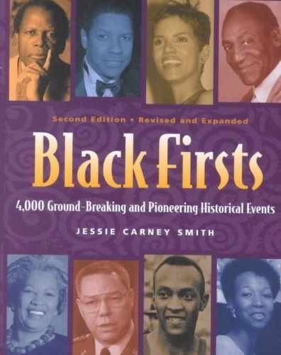 Black Firsts: 4,000 – Hardcover, by Smith Jessie Carney – Very Good