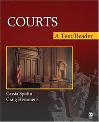 Courts: A Text/Reader – Paperback, by Spohn Cassia C. (Cathleen); – Acceptable n