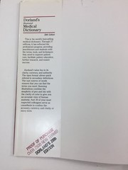 Dorland’s Illustrated Medical Dictionary – Newman Dorland (1994, Hardcover, DJ)