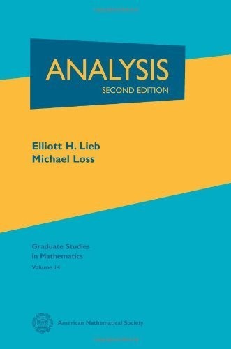 Analysis (Graduate Studies in Mathematics)