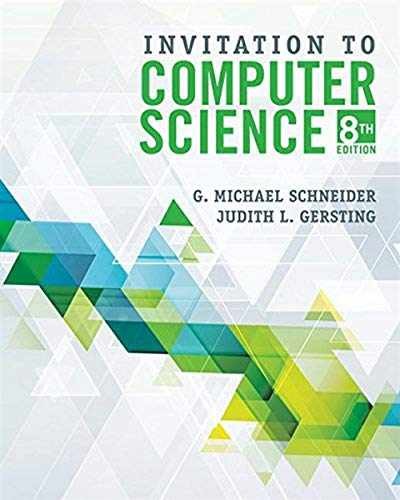 Invitation to Computer – Paperback, by Schneider G.Michael; Gersting – Very Good